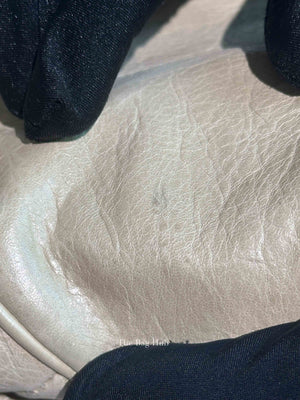 Balenciaga Naturale Lambskin Motocross Sunday Small Tote Bag