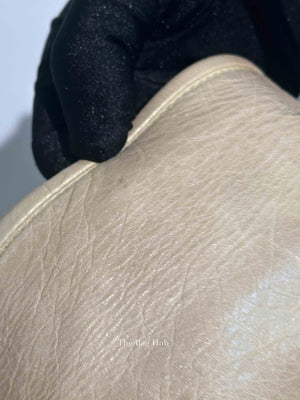 Balenciaga Naturale Lambskin Motocross Sunday Small Tote Bag