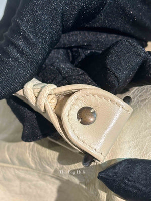 Balenciaga Naturale Lambskin Motocross Sunday Small Tote Bag