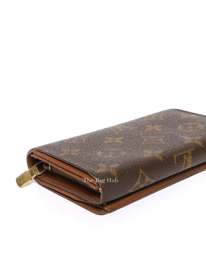 Louis Vuitton Monogram Canvas Porte Monnaie Tresor Wallet