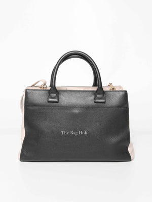 Chanel Two Tone Leather Large Neo Executive Shopper Small Tote GHW