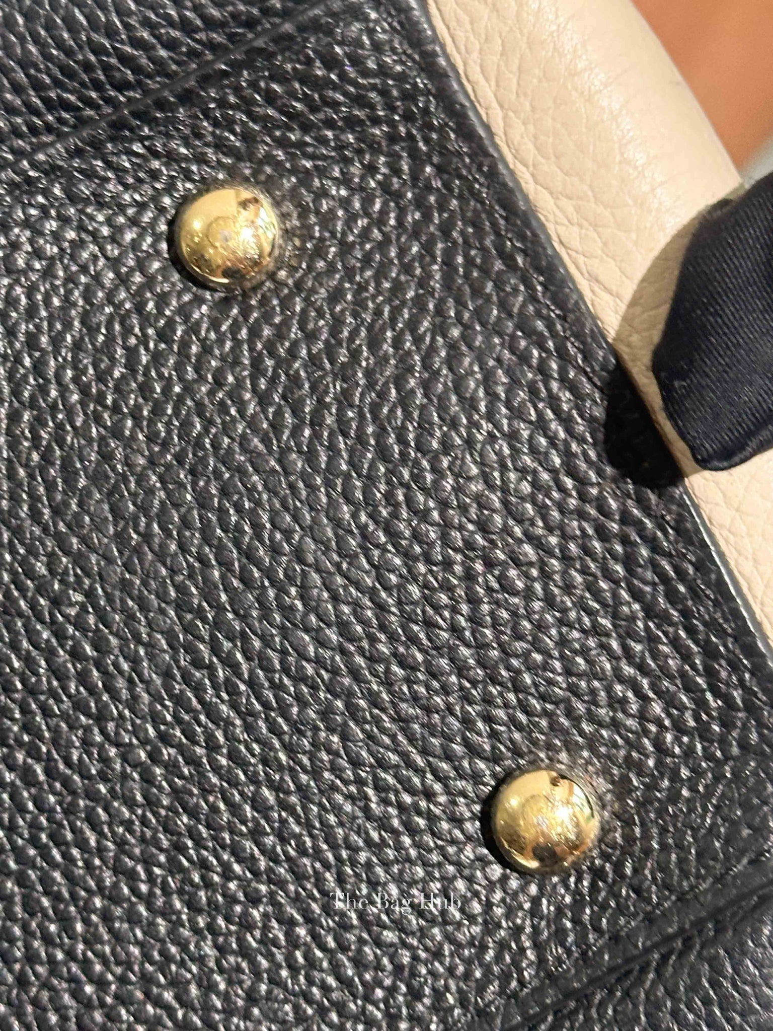 Chanel Two Tone Leather Large Neo Executive Shopper Small Tote GHW