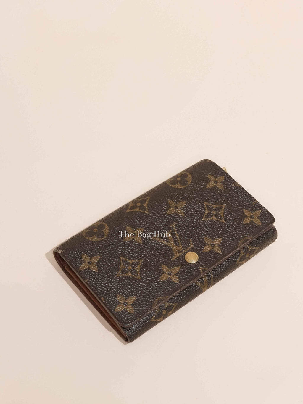 Louis Vuitton Monogram Canvas Porte Monnaie Tresor Wallet