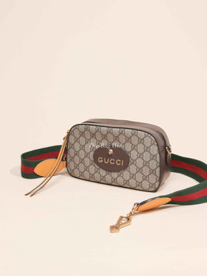 Gucci Brown GG Supreme Canvas Neo Vintage Shoulder Bag