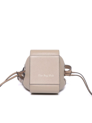 Loewe Sand Grained Leather Mini Hammock Drawstring Bag