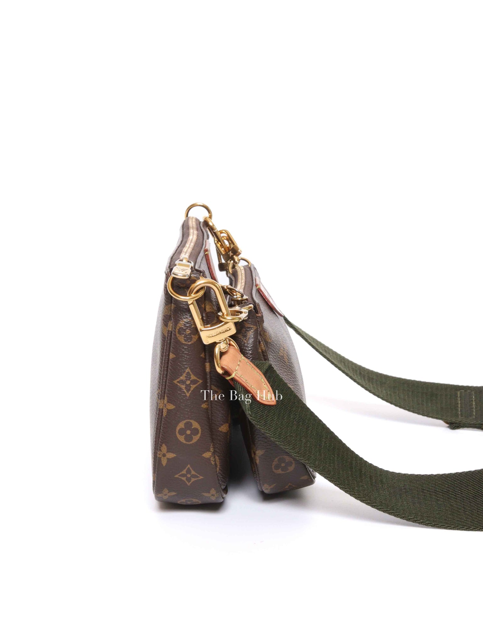 Louis Vuitton Khaki Monogram Canvas Multi Pochette Accessoires