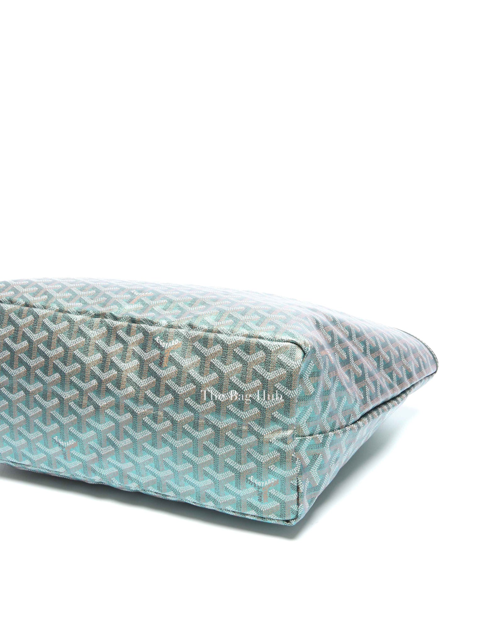 Goyard Pearly Green Goyardine Canvas St. Louis PM Bag