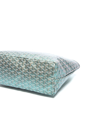 Goyard Pearly Green Goyardine Canvas St. Louis PM Bag