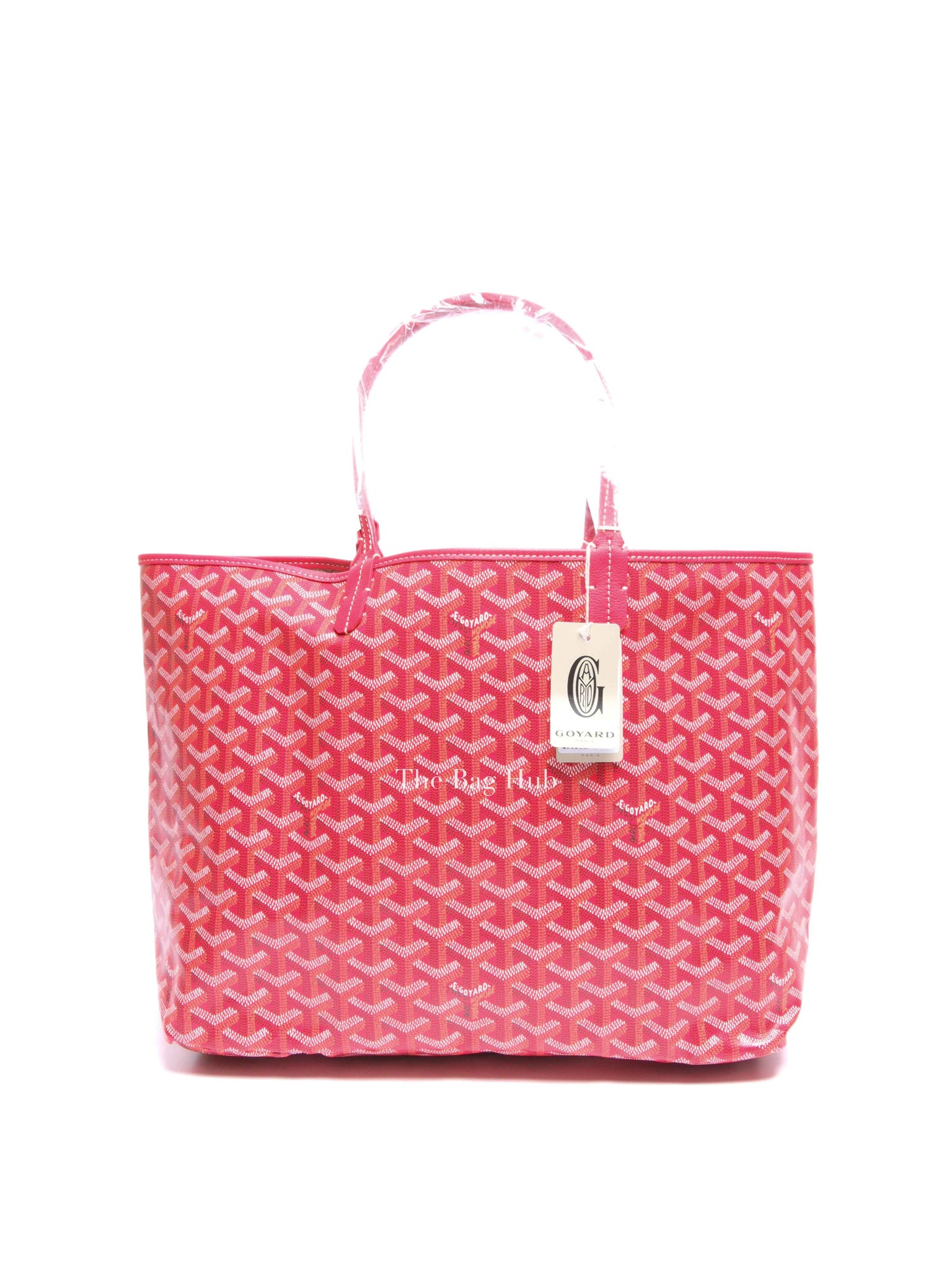 Goyard Fuchsia/Floral Canvas St. Louis Limited Edition PM Tote Bag