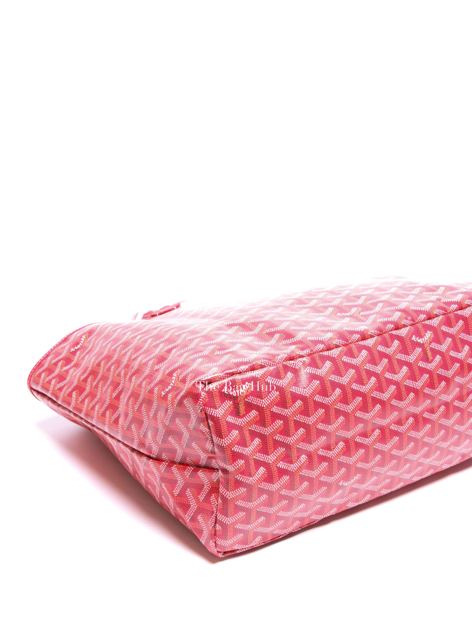 Goyard Fuchsia/Floral Canvas St. Louis Limited Edition PM Tote Bag