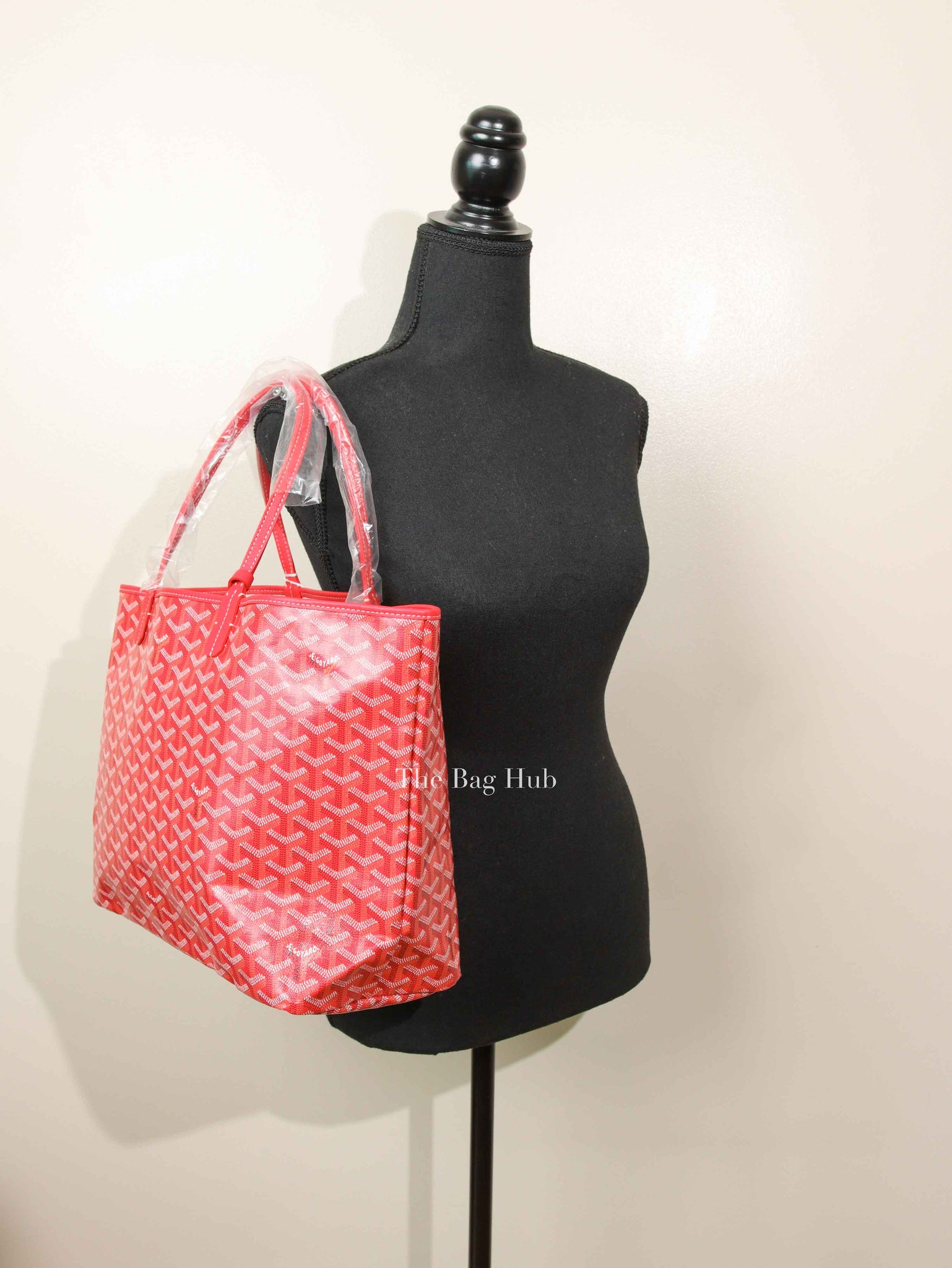 Goyard Fuchsia/Floral Canvas St. Louis Limited Edition PM Tote Bag