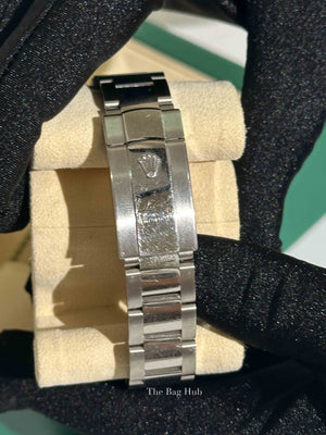 Rolex Stainless Steel Rhodium Dial Diamond Hour Marker Datejust II 41mm Watch