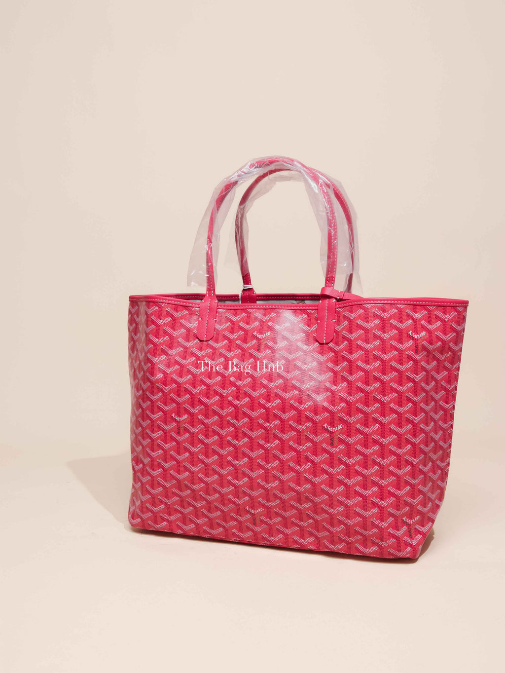 Goyard Fuchsia/Floral Canvas St. Louis Limited Edition PM Tote Bag
