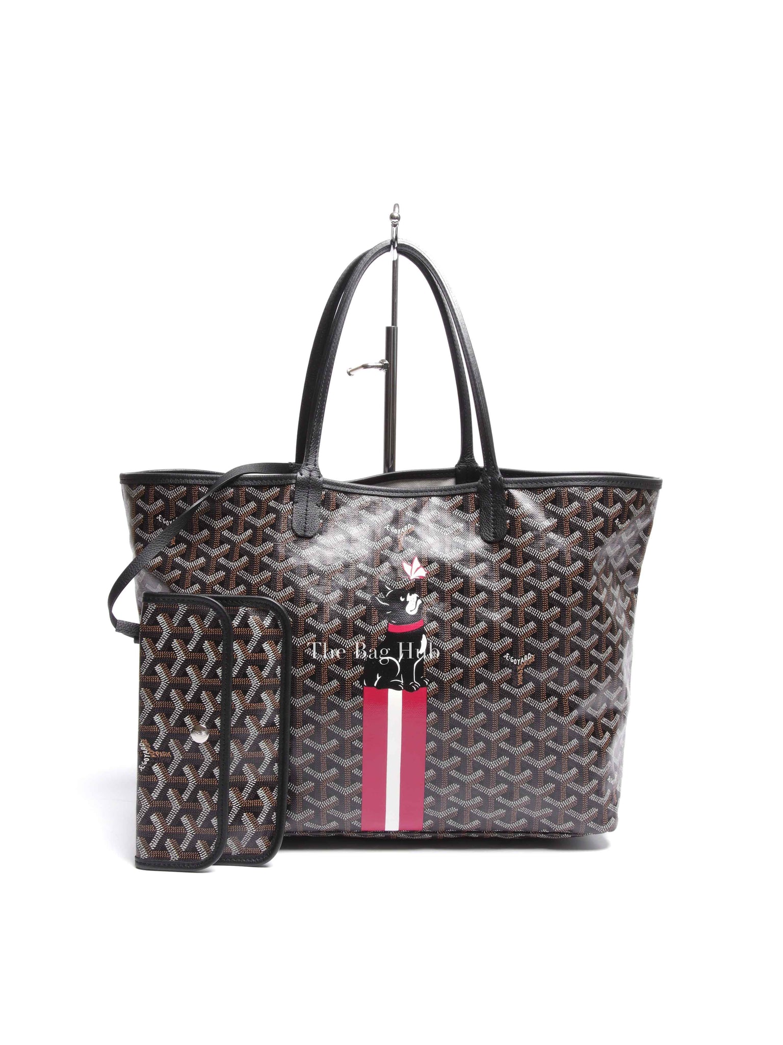 Goyard Black Hulot Junior Butterfly Saint Louis PM Tote Bag