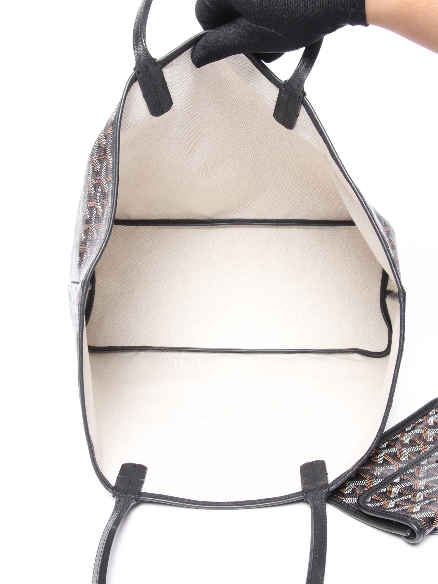 Goyard Black Hulot Junior Butterfly Saint Louis PM Tote Bag