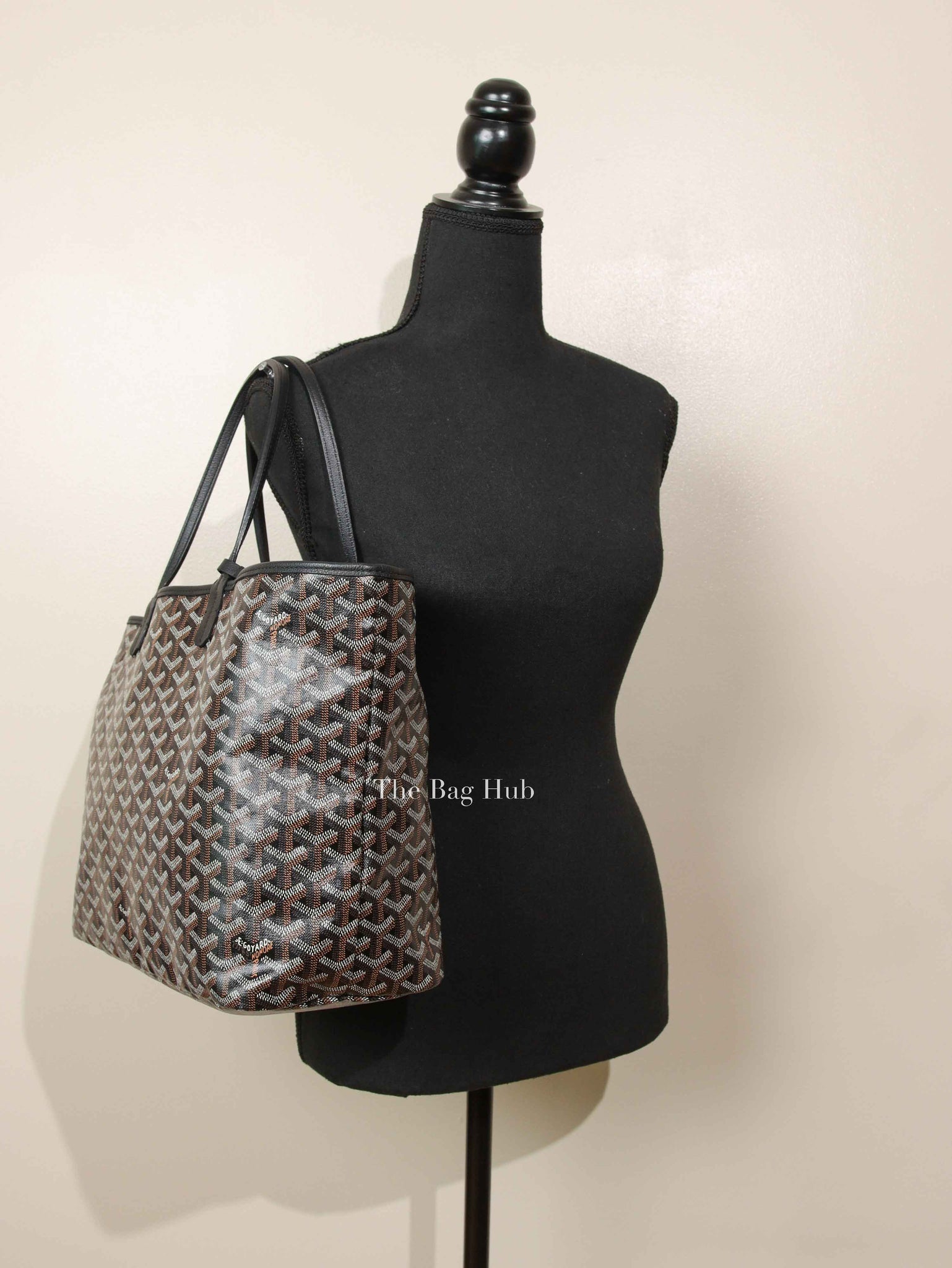 Goyard Black Hulot Junior Butterfly Saint Louis PM Tote Bag