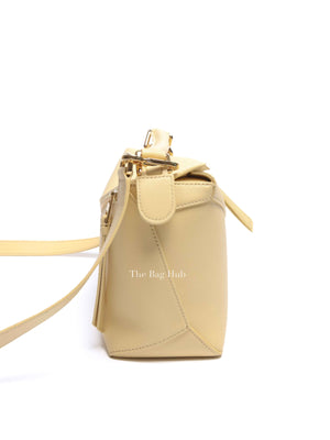 Loewe Vanilla Classic Calfskin Small Puzzle Edge Bag