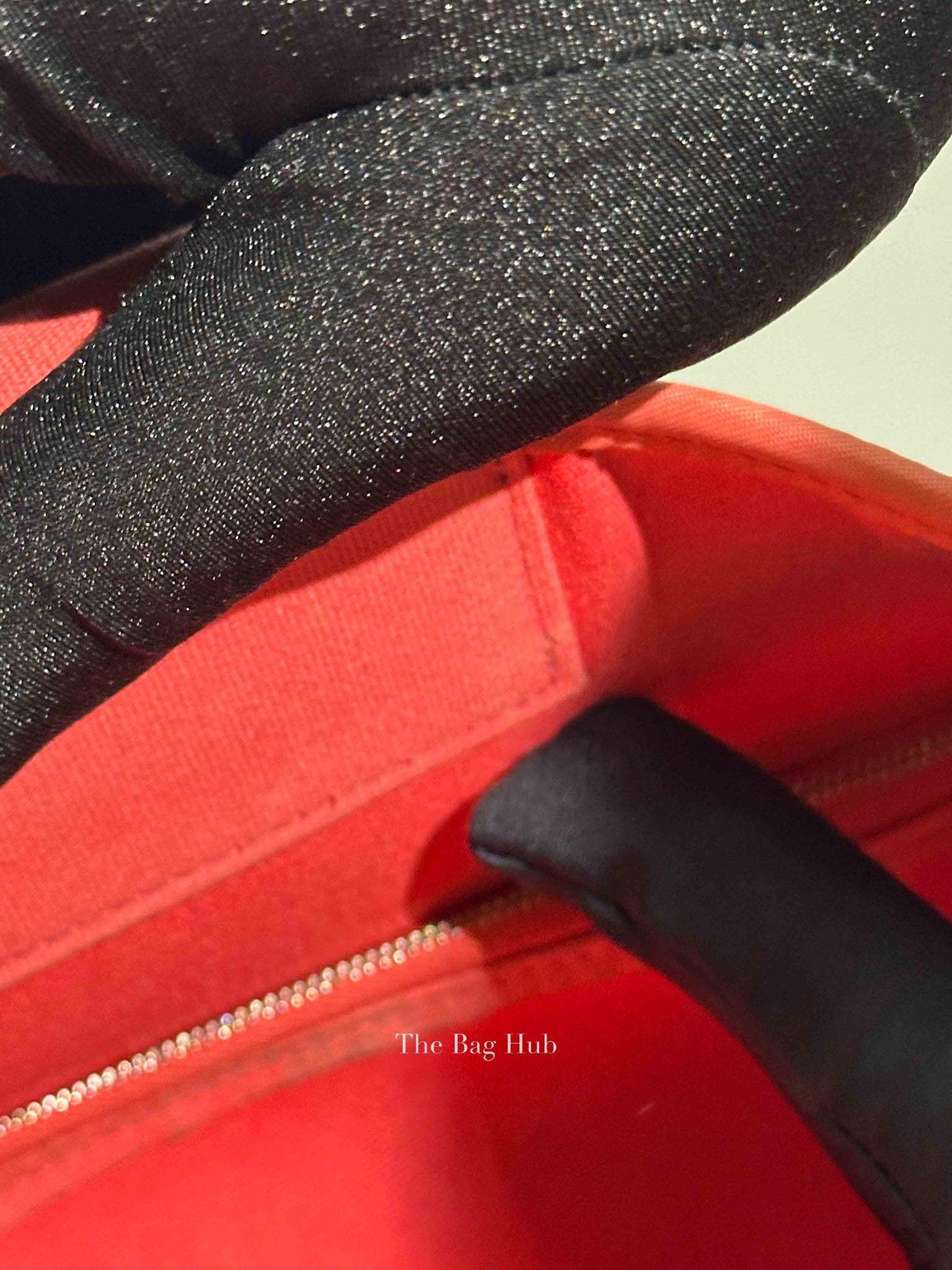 Hermes Coral Pink Canvas Cabag PM Tote Bag