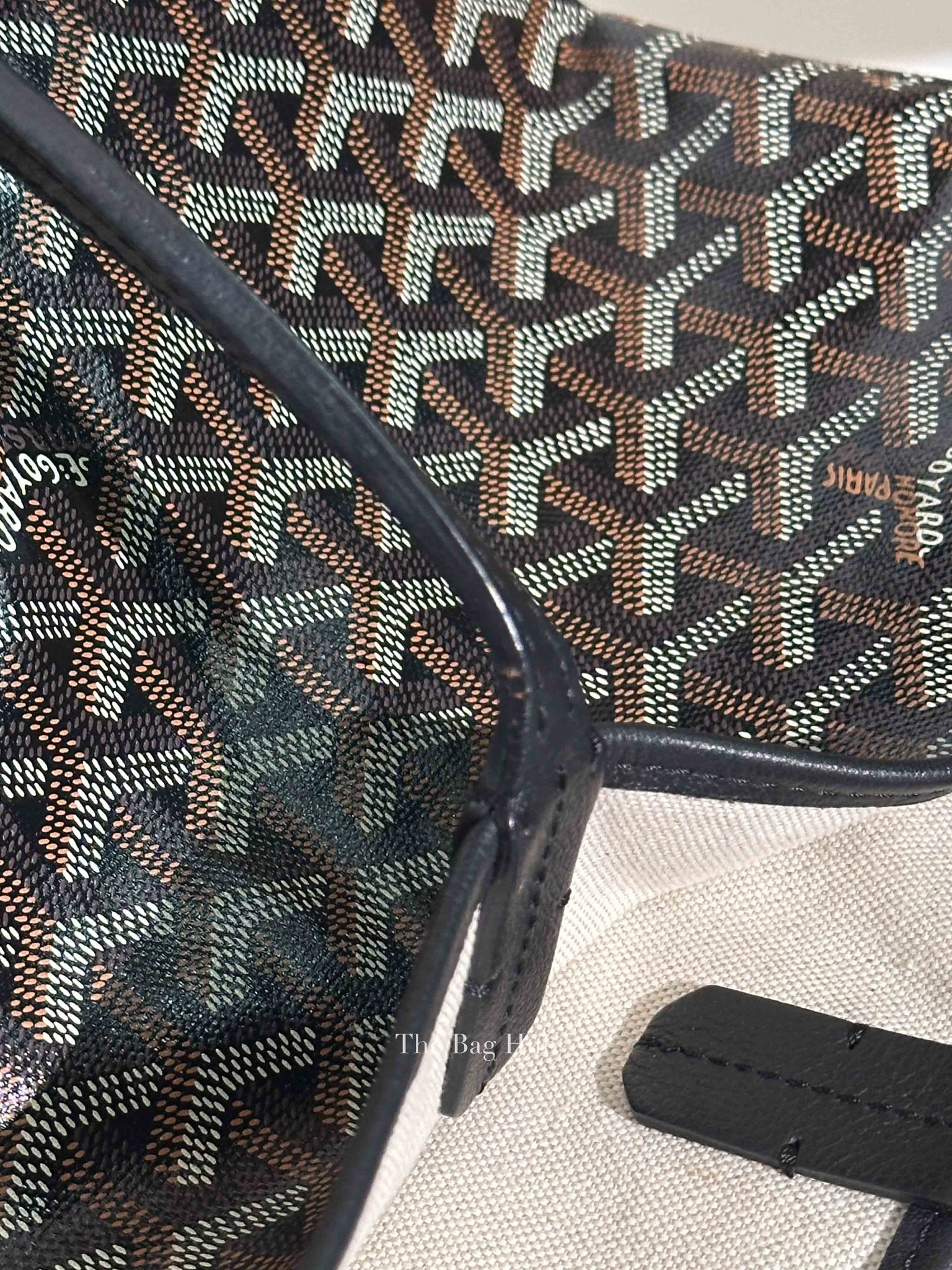 Goyard Black Hulot Junior Butterfly Saint Louis PM Tote Bag