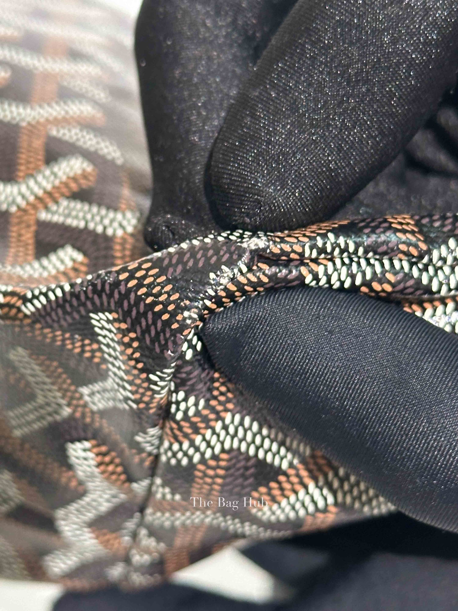 Goyard Black Hulot Junior Butterfly Saint Louis PM Tote Bag