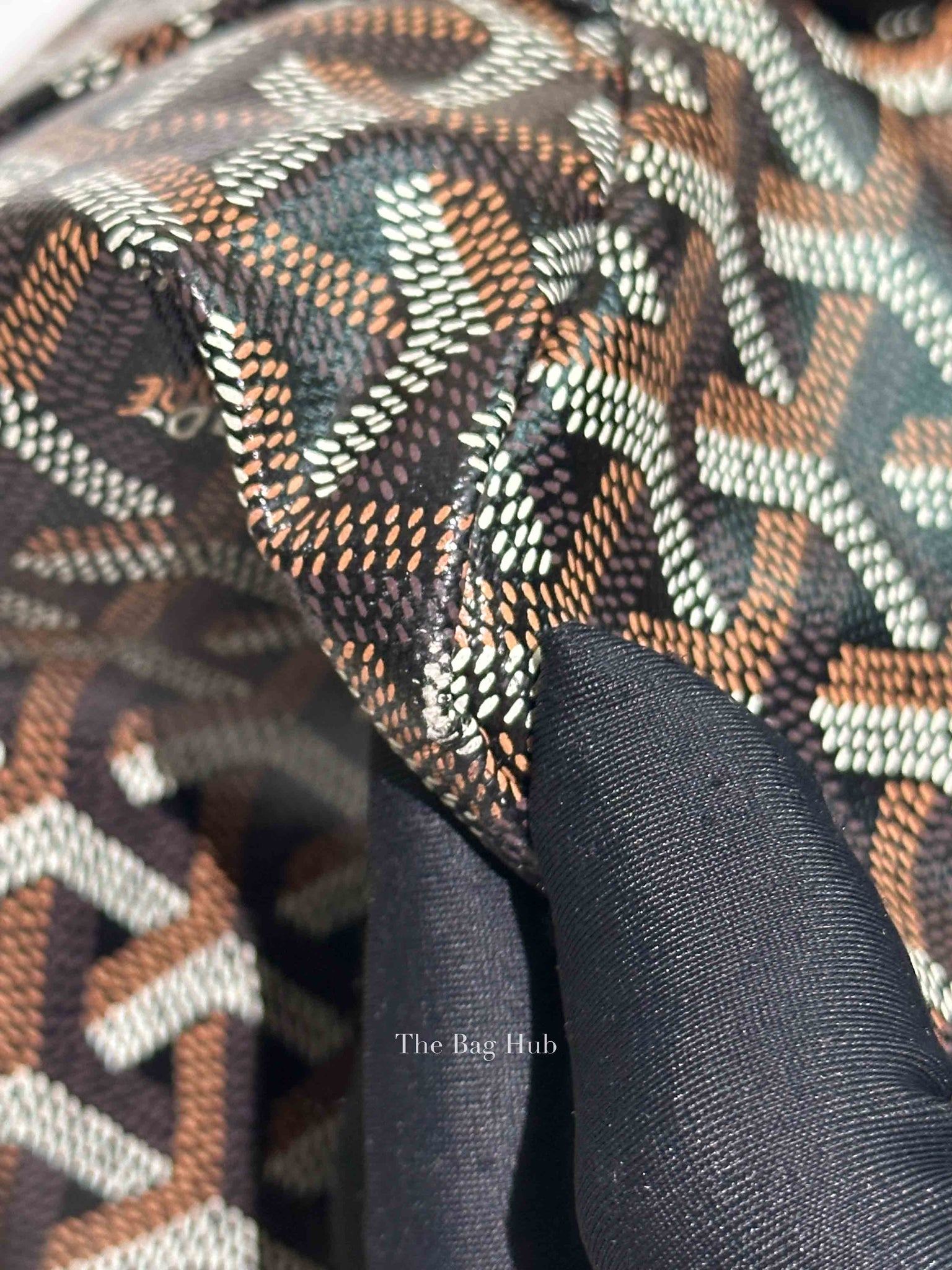 Goyard Black Hulot Junior Butterfly Saint Louis PM Tote Bag