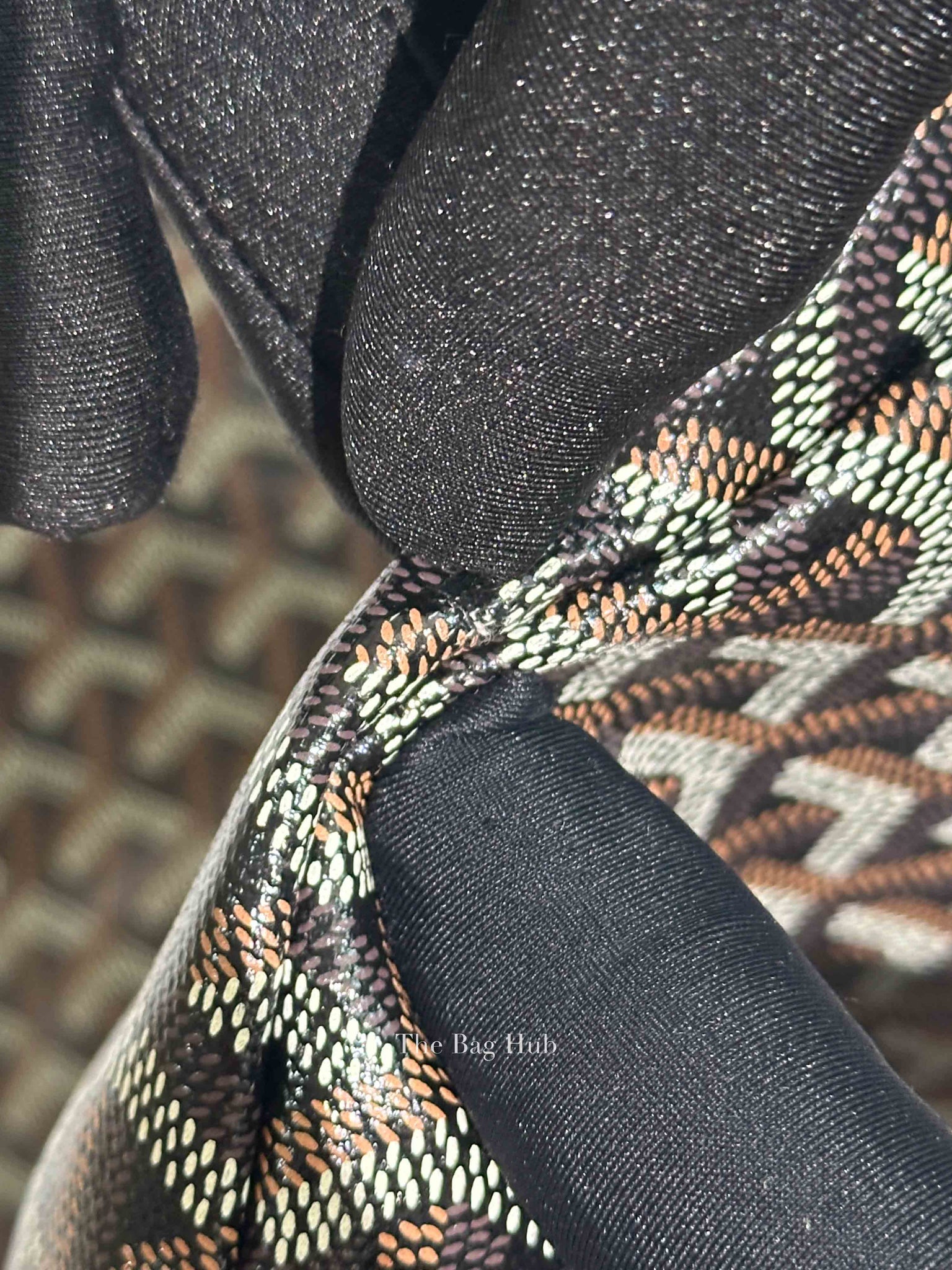 Goyard Black Hulot Junior Butterfly Saint Louis PM Tote Bag