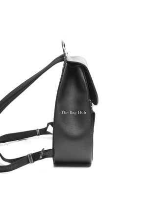 Dior Black Grained Calfskin Gallop Backpack
