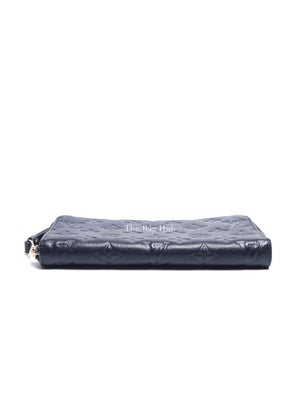 Louis Vuitton Blue Monogram Empreinte Secret Wallet