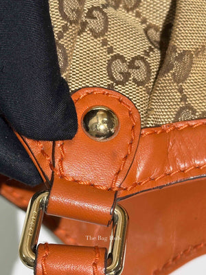 Gucci Beige/Brown GG Canvas and Leather Medium Sukey Tote Bag