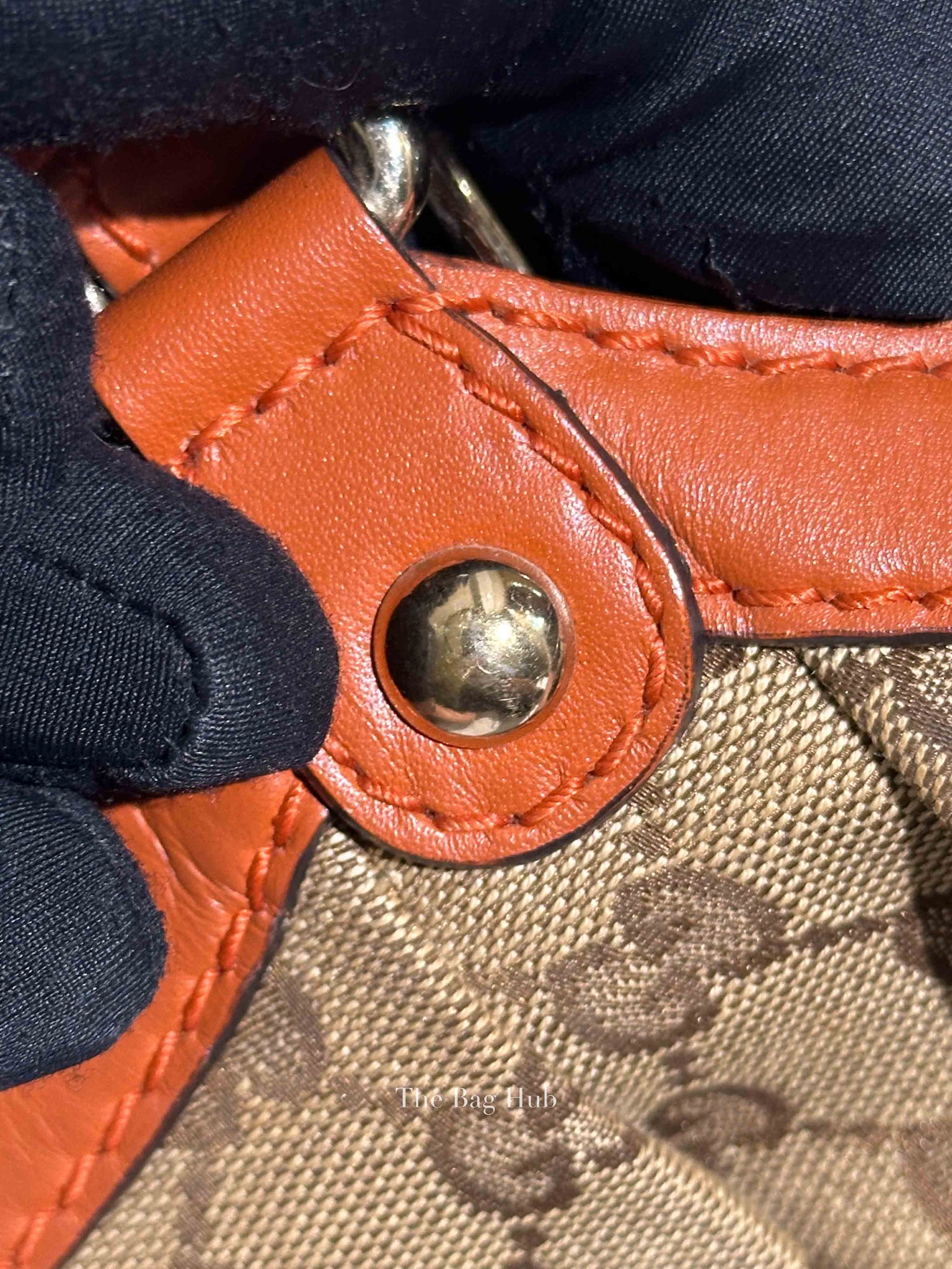 Gucci Beige/Brown GG Canvas and Leather Medium Sukey Tote Bag