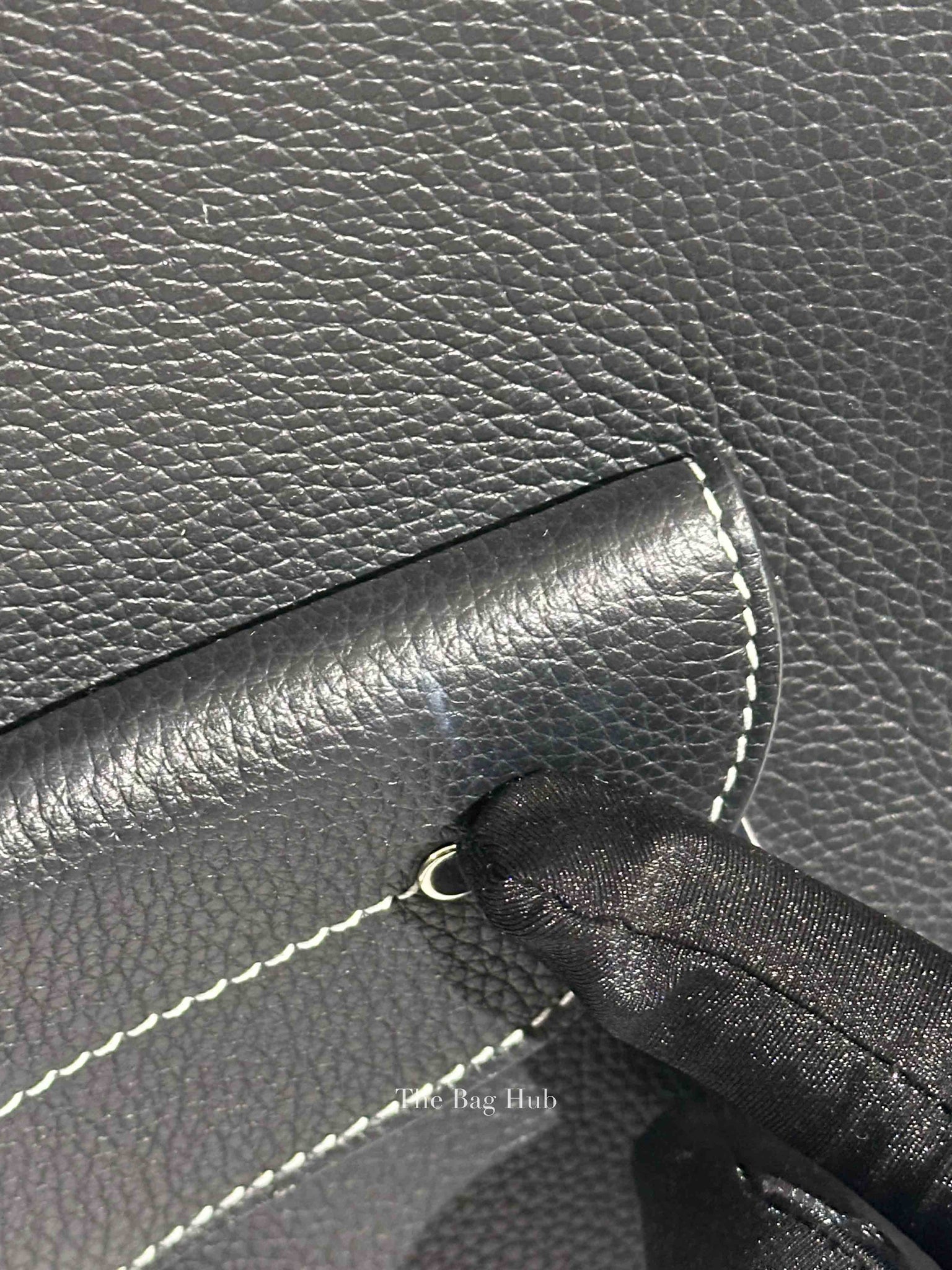 Dior Black Grained Calfskin Gallop Backpack