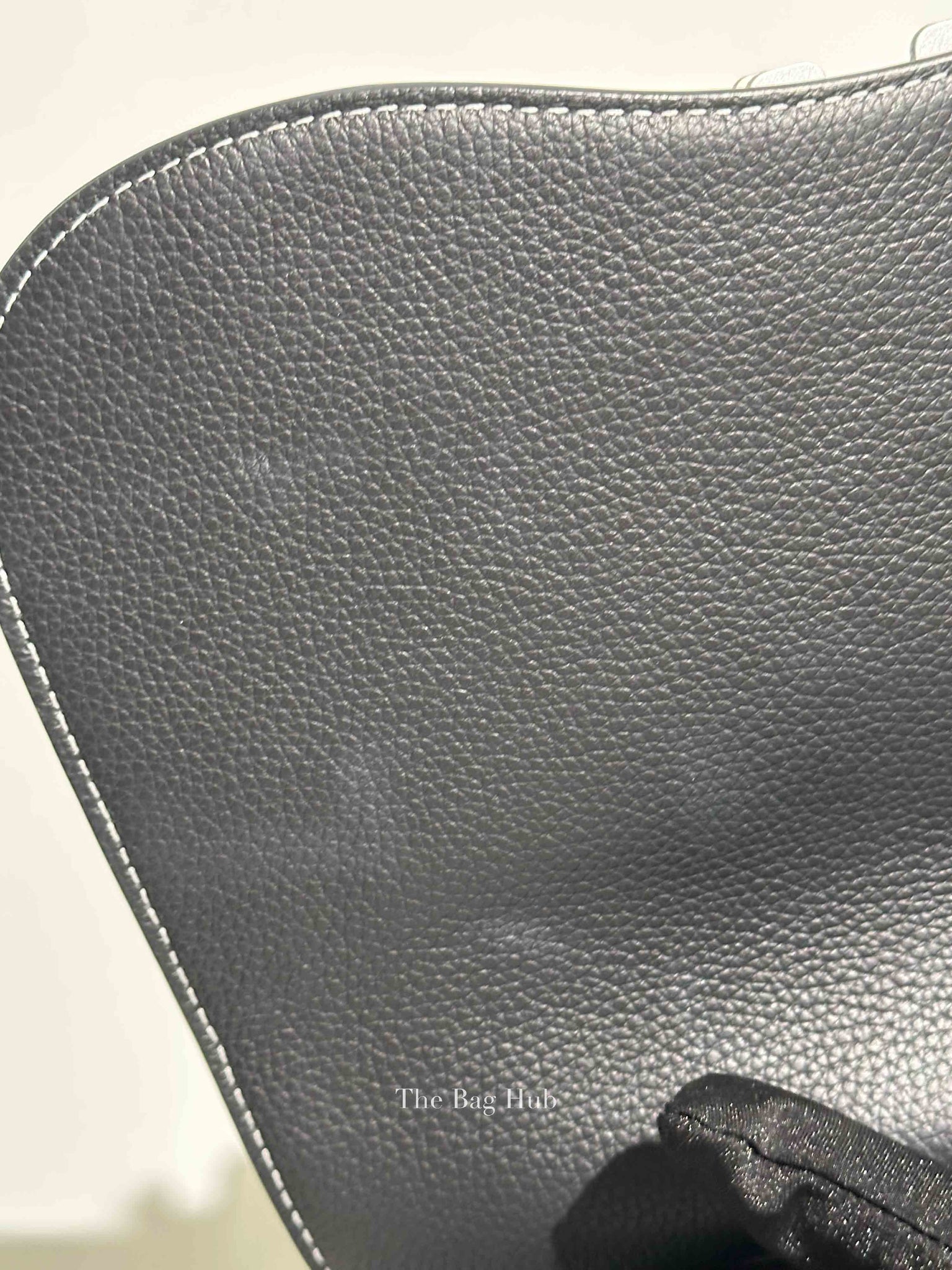 Dior Black Grained Calfskin Gallop Backpack