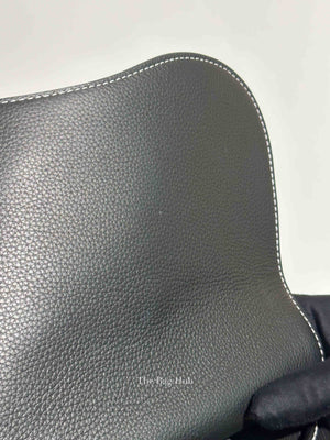 Dior Black Grained Calfskin Gallop Backpack