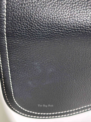 Dior Black Grained Calfskin Gallop Backpack