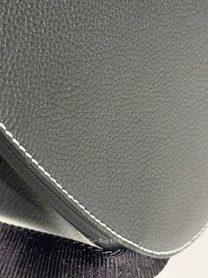 Dior Black Grained Calfskin Gallop Backpack