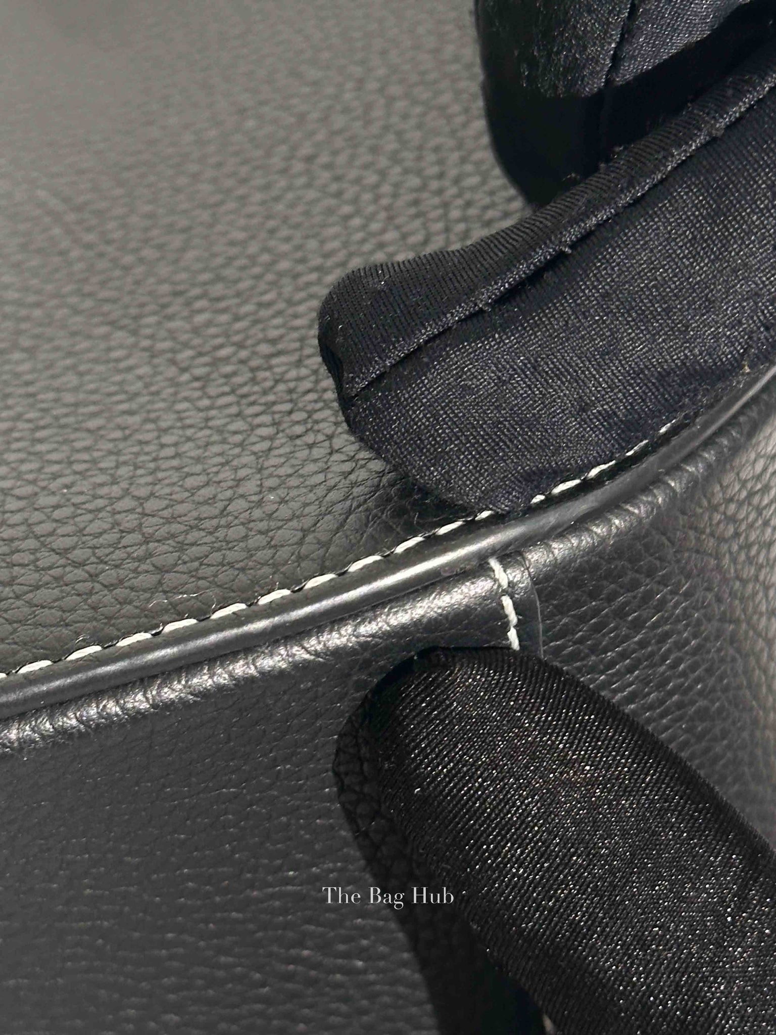 Dior Black Grained Calfskin Gallop Backpack