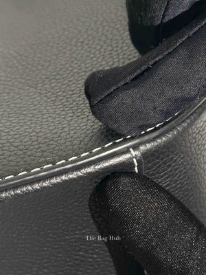 Dior Black Grained Calfskin Gallop Backpack