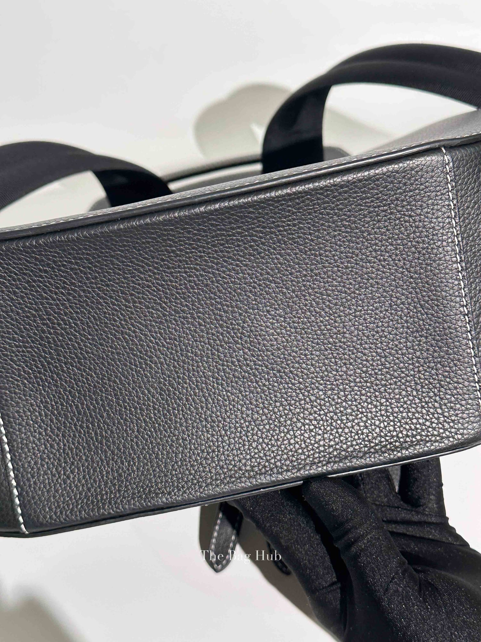 Dior Black Grained Calfskin Gallop Backpack