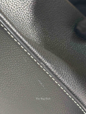 Dior Black Grained Calfskin Gallop Backpack