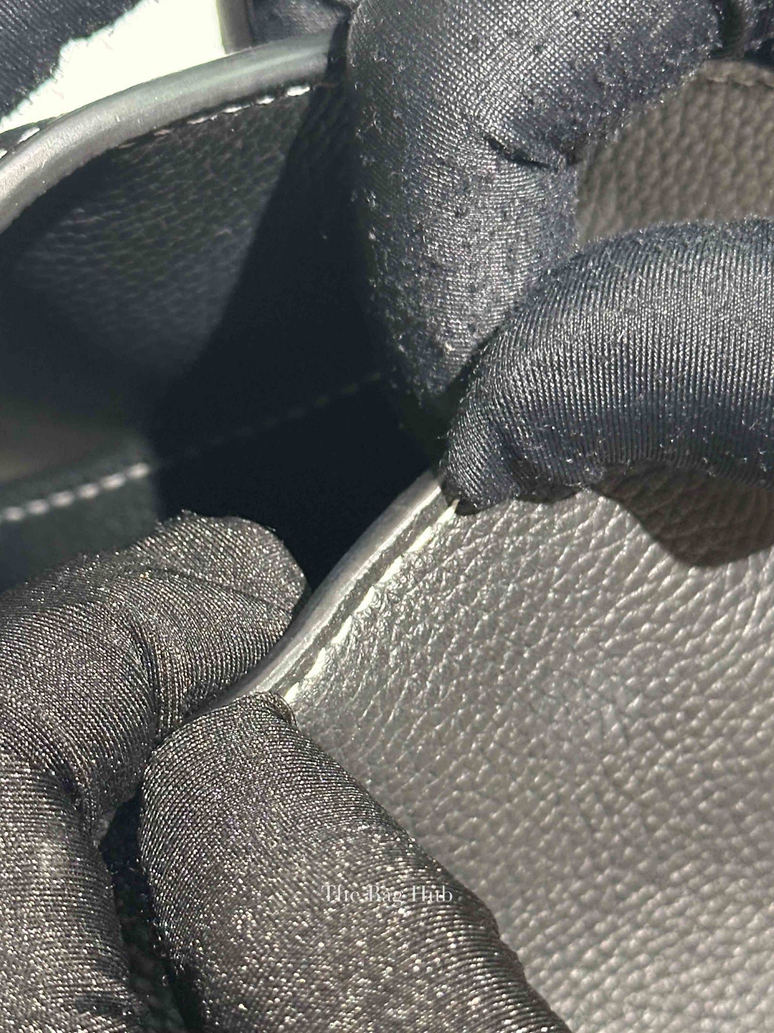 Dior Black Grained Calfskin Gallop Backpack