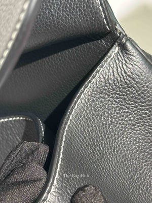 Dior Black Grained Calfskin Gallop Backpack