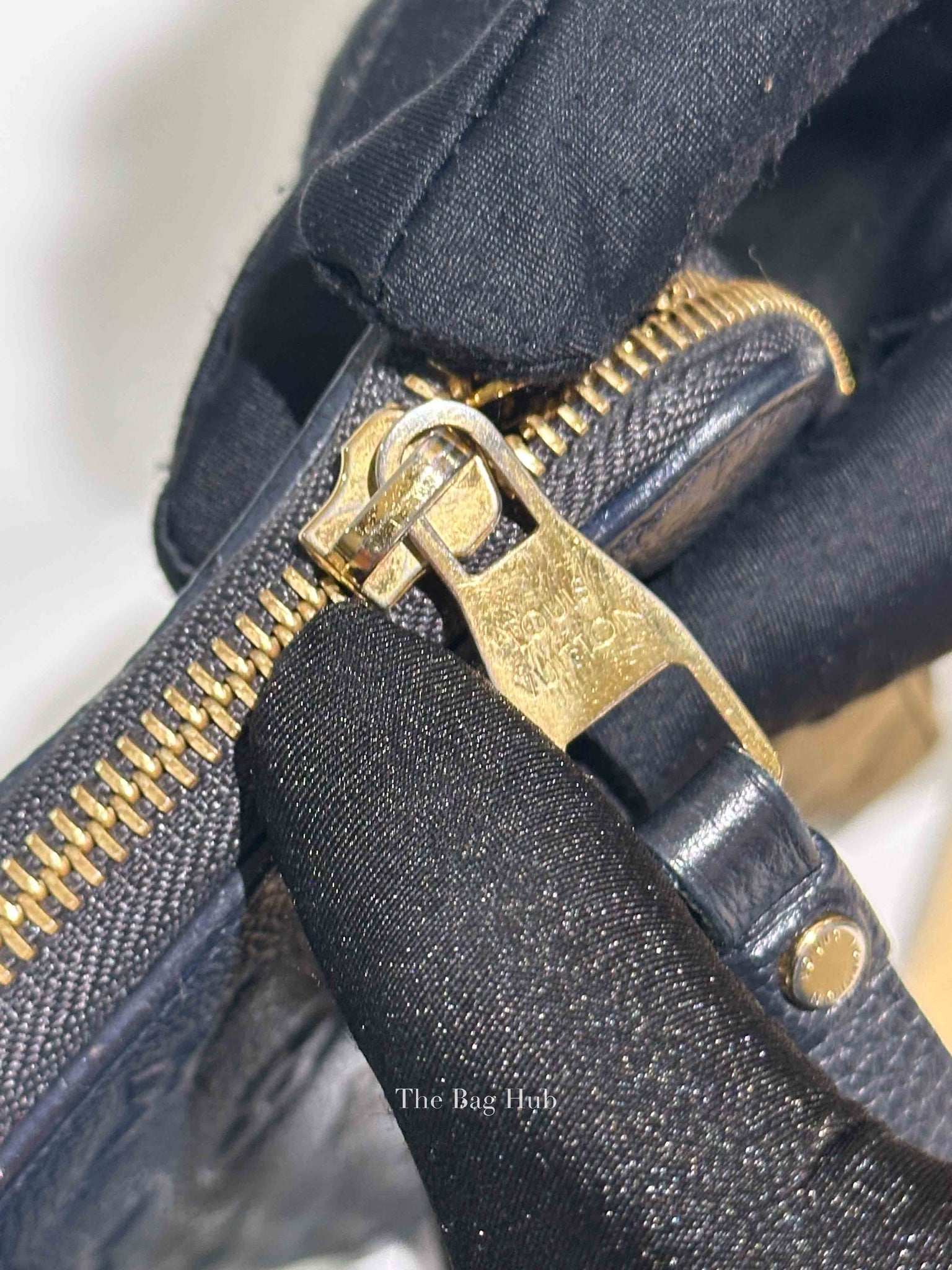 Louis Vuitton Blue Monogram Empreinte Secret Wallet