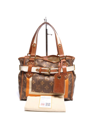 Louis Vuitton Monogram Tisse Rayures PM Tote Bag