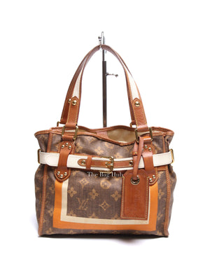 Louis Vuitton Monogram Tisse Rayures PM Tote Bag