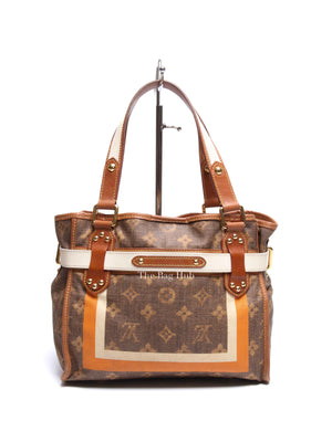 Louis Vuitton Monogram Tisse Rayures PM Tote Bag