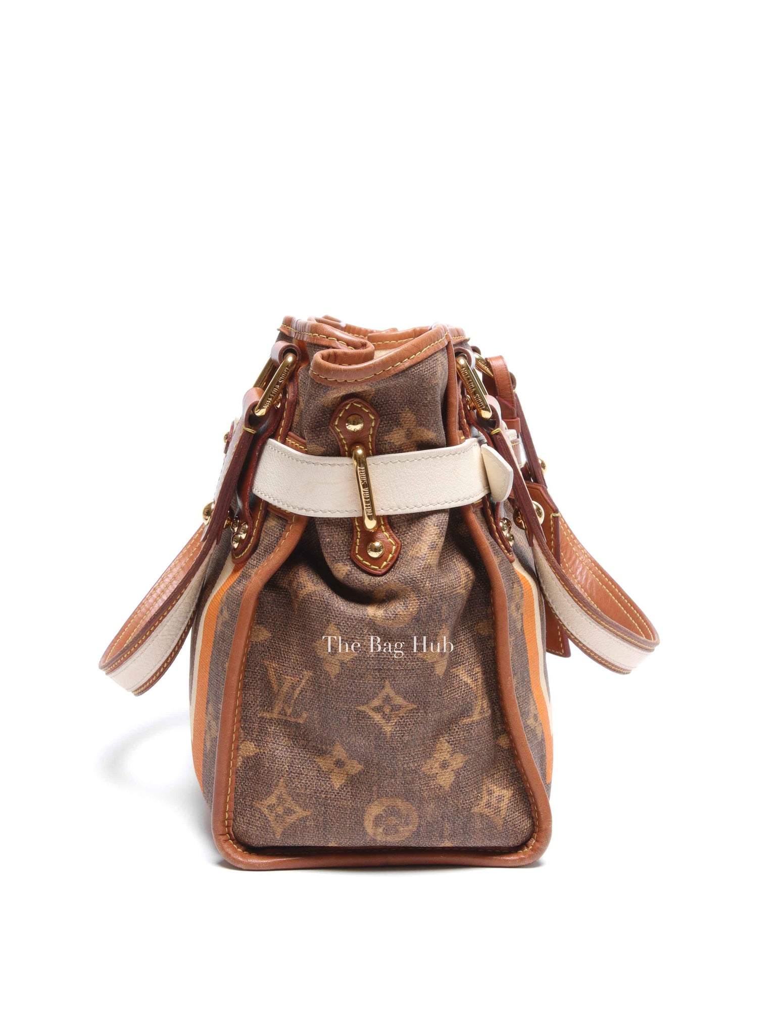 Louis Vuitton Monogram Tisse Rayures PM Tote Bag
