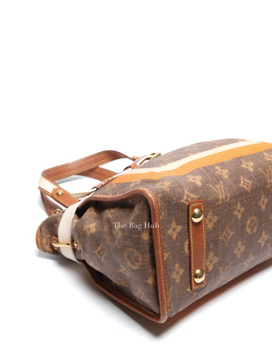 Louis Vuitton Monogram Tisse Rayures PM Tote Bag