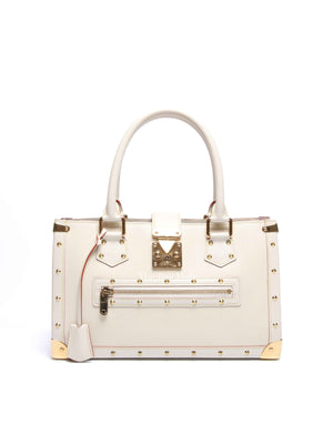 Louis Vuitton White Suhali Leather Le Fabuleux Bag