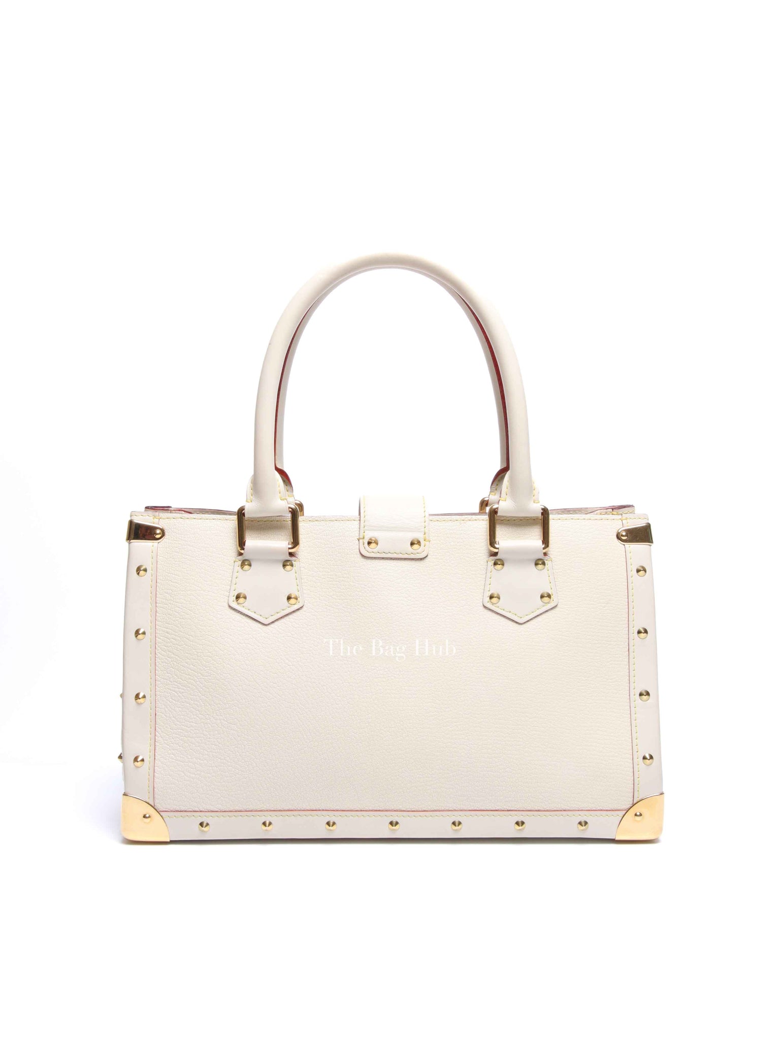 Louis Vuitton White Suhali Leather Le Fabuleux Bag