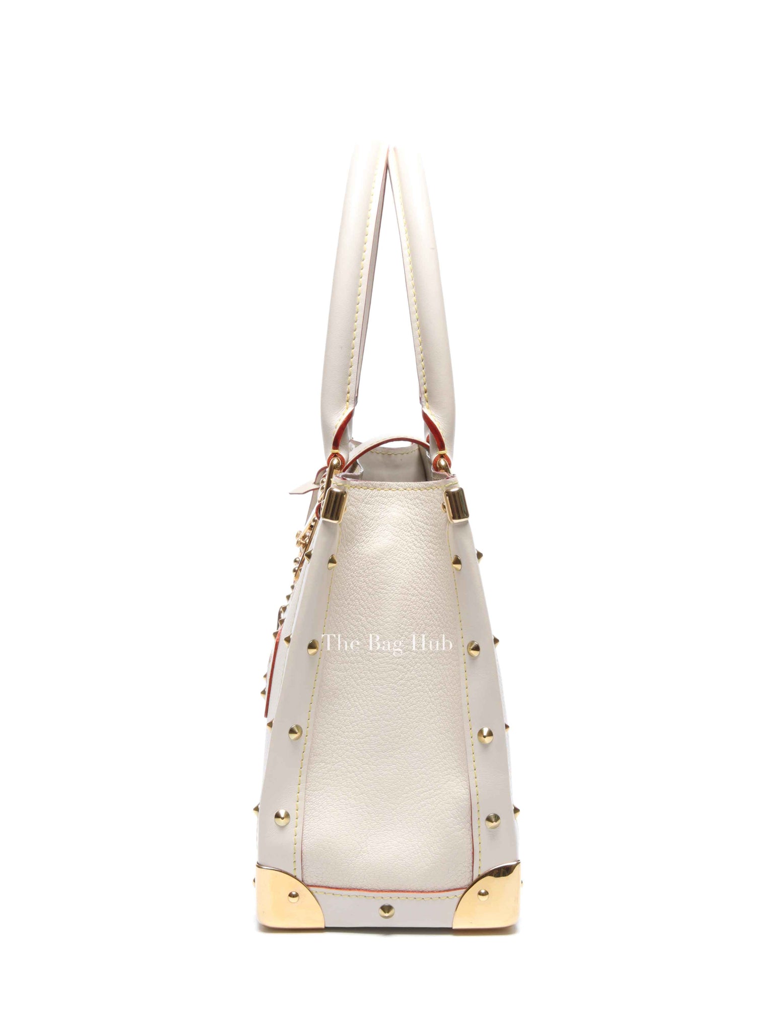 Louis Vuitton White Suhali Leather Le Fabuleux Bag